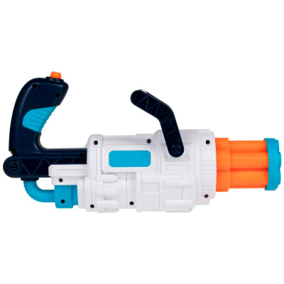Бластер FunMax M14 механический 6 стволов 10 снарядов 1TOY Т24236 1
